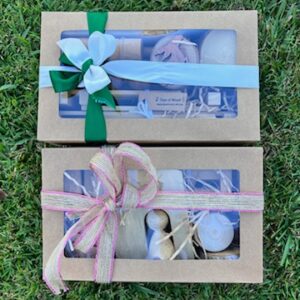 Gift wrapping and card